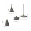 Emmaline Cement Pendant Light