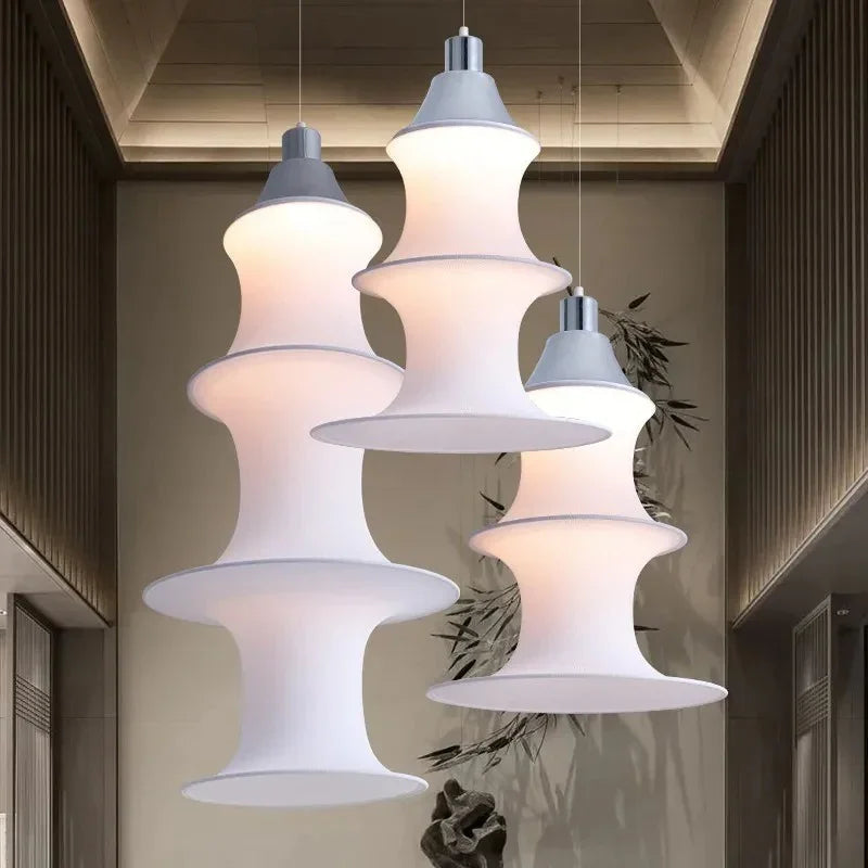 Magnifico Silk Pendant Light