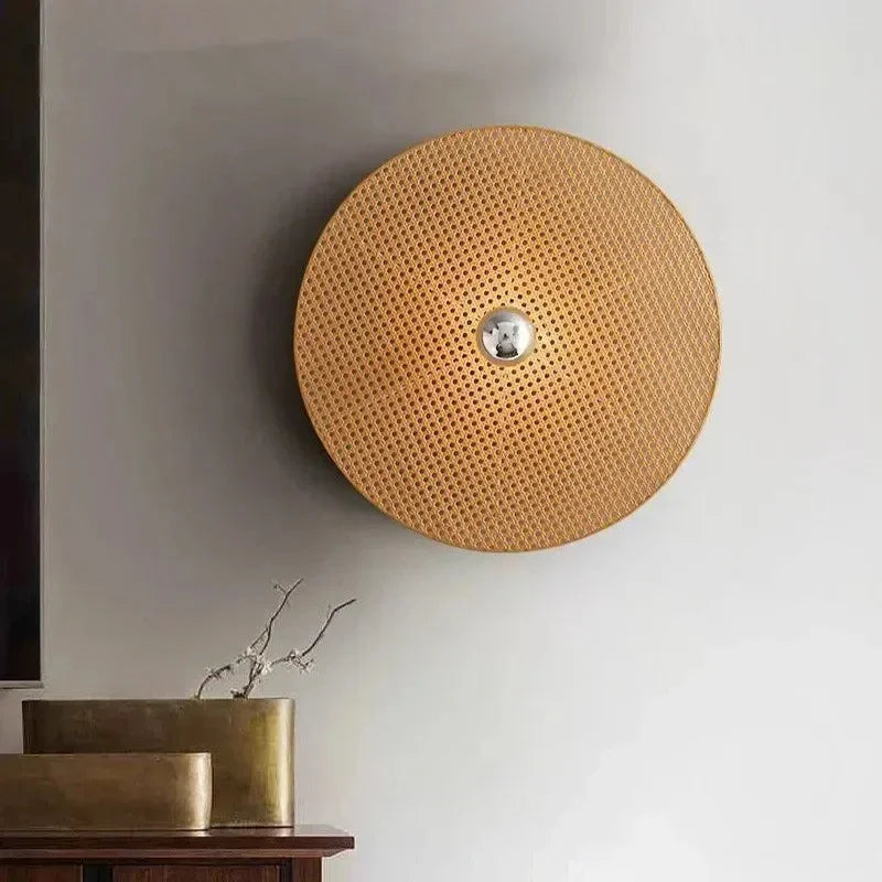 Zaina Rattan Wall Lamp