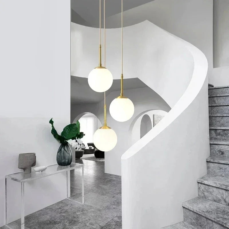 Kinley Glass Ball Pendant Lamp