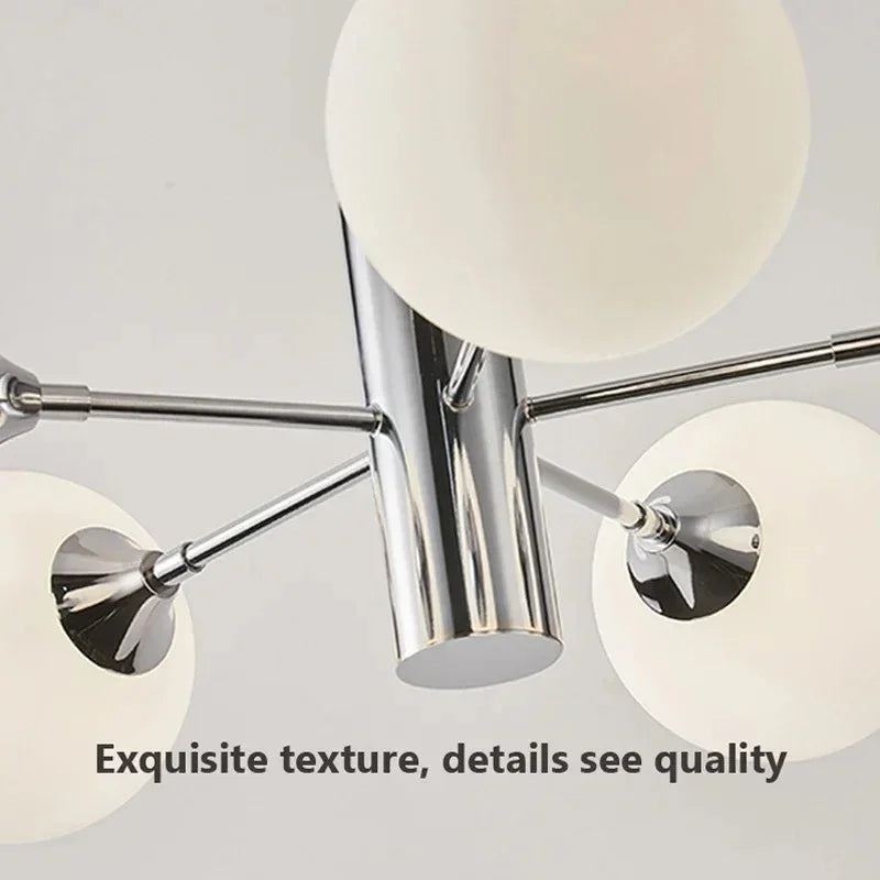 Elisha Glass Ball Chandelier