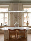 Capri Ovalo Marble Chandelier