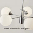 Elisha Glass Ball Chandelier - Open Box (AU)
