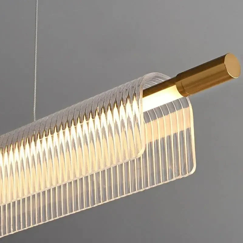 Saddie Iron Bar LED Pendant Lamp
