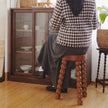 Heather Wood Stool