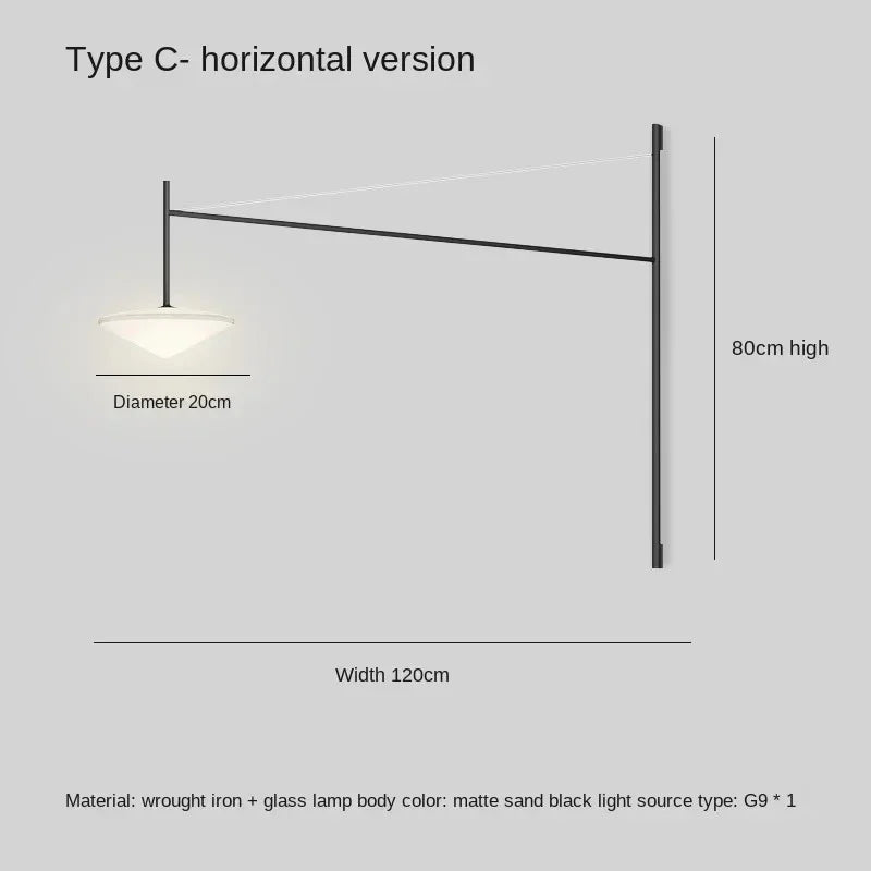 Kataleya Long Wall Lamp