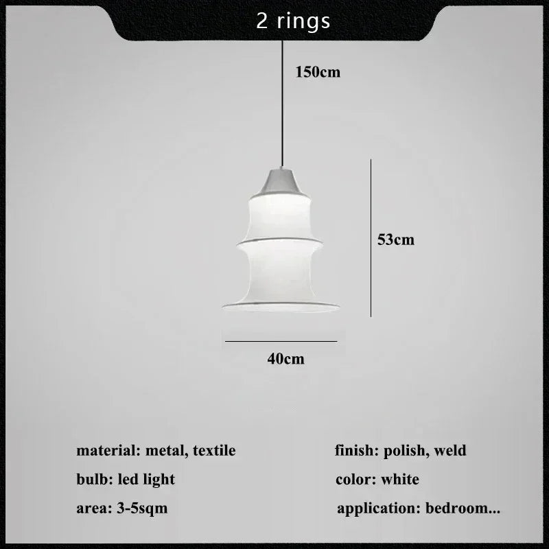 Magnifico Silk Pendant Light