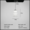 Magnifico Silk Pendant Light