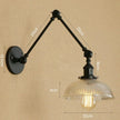 Mckinley Glass Adjustable Wall Lamp