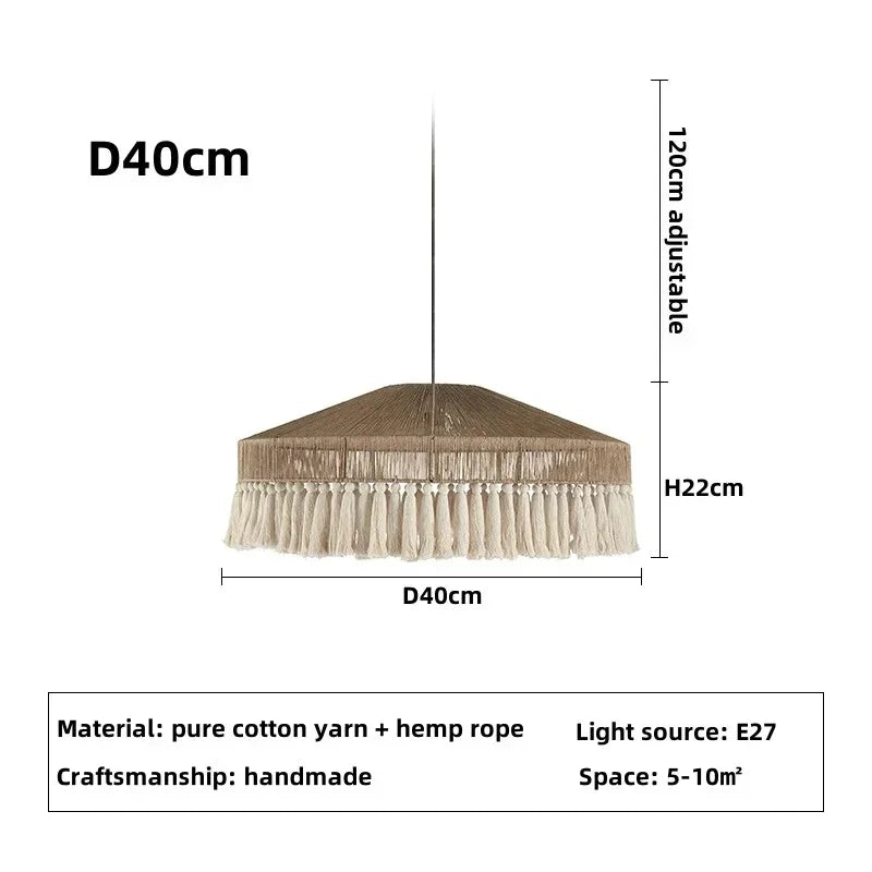 Carina Handmade Rattan Pendant Light