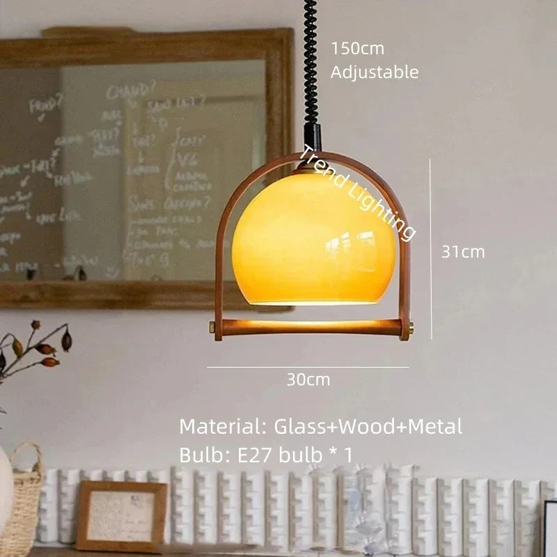Milagros Glass Pendant Light