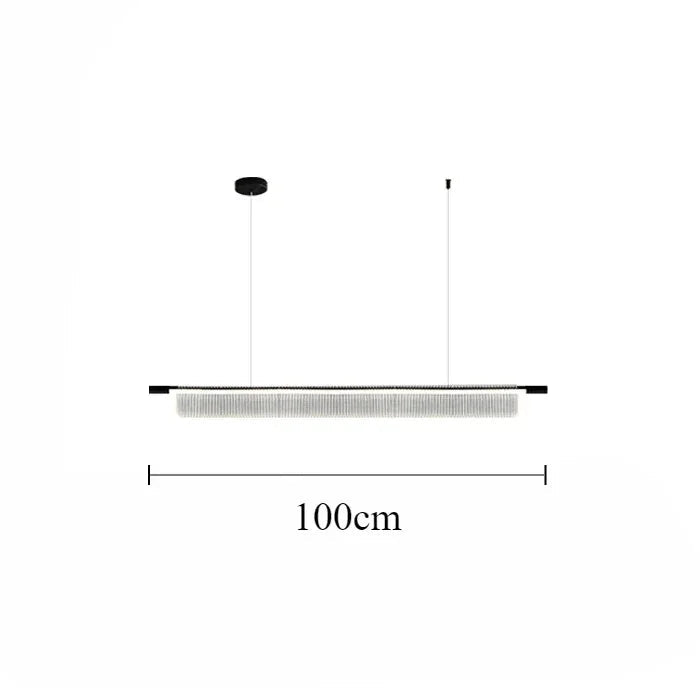 Saddie Iron Bar LED Pendant Lamp
