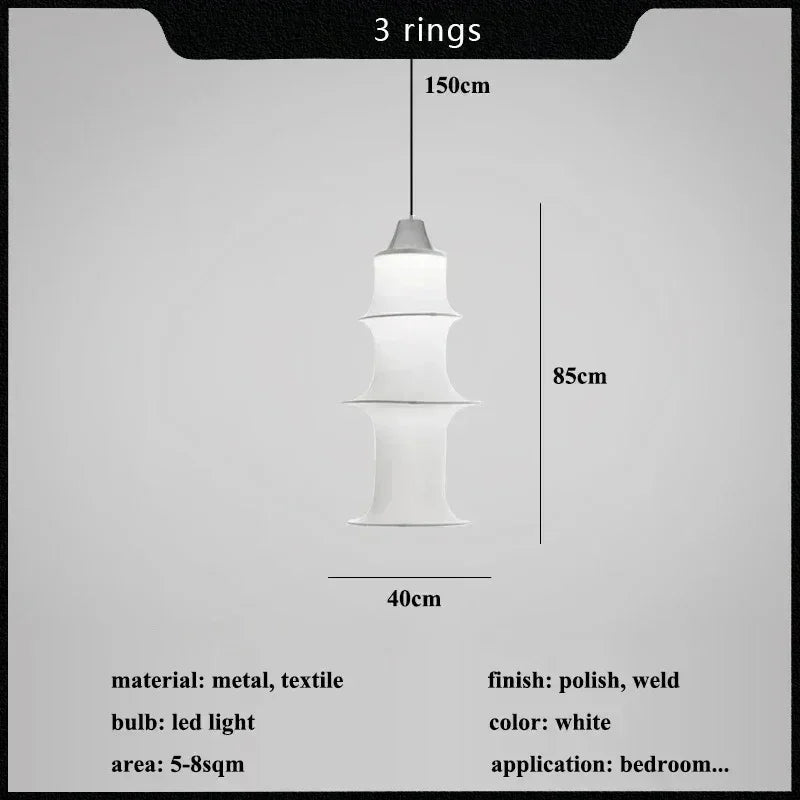 Magnifico Silk Pendant Light