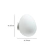 Abby Glass Egg Wall Lamp