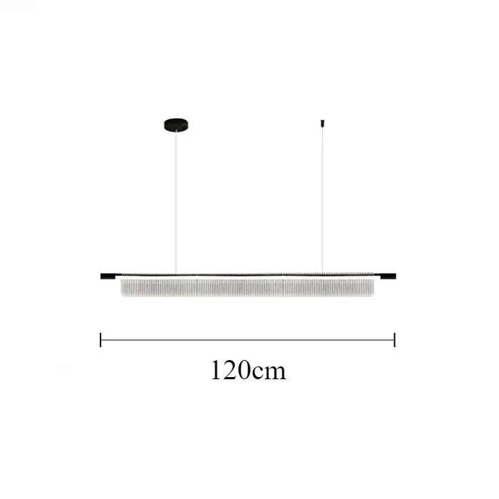 Saddie Iron Bar LED Pendant Lamp