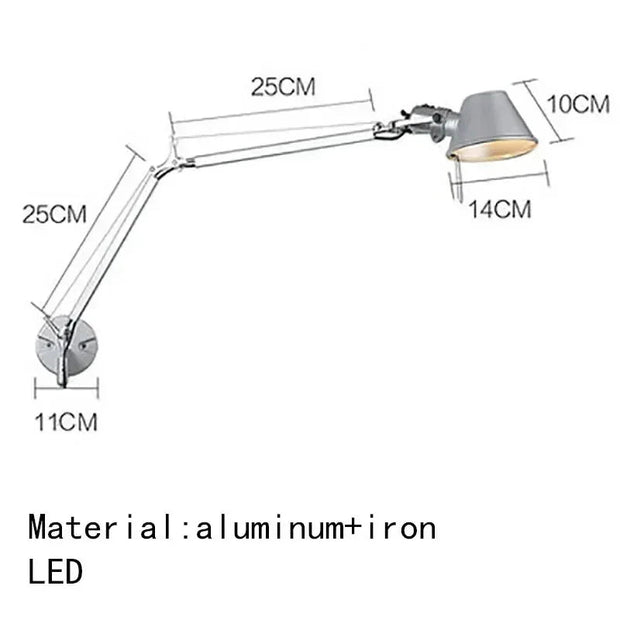 Jazmin Adjustable Wall Light