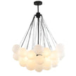 Karlene Frosted Ball Chandelier