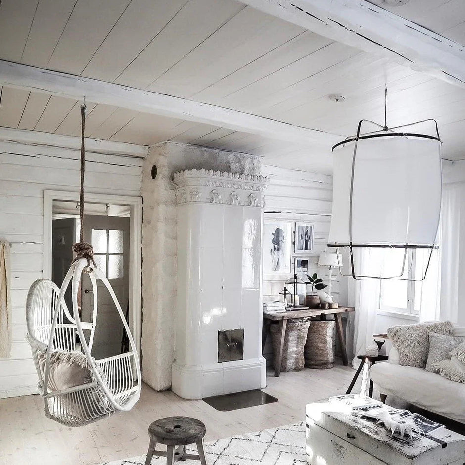 Elin Bohemian Bamboo Pendant Lamp
