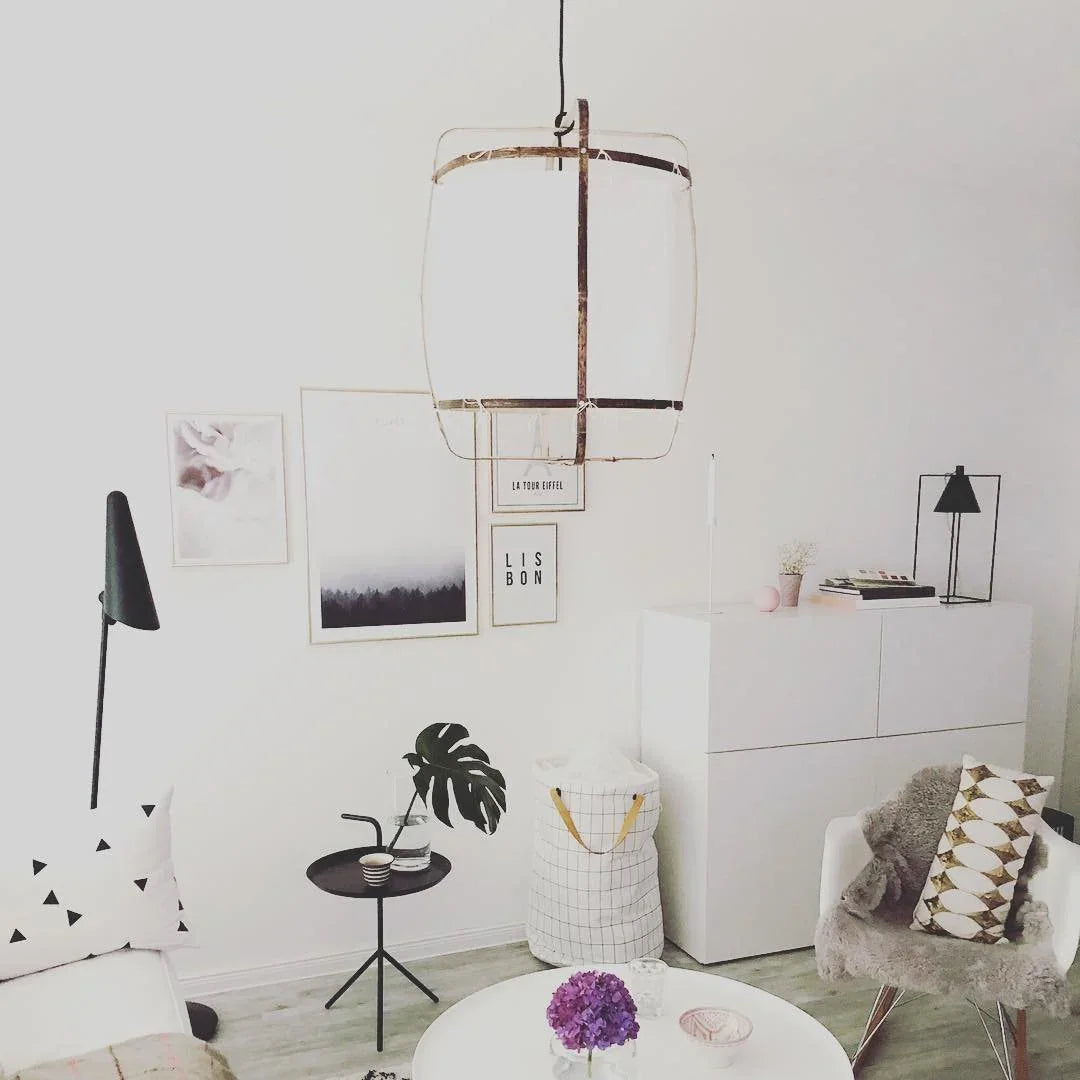 Elin Bohemian Bamboo Pendant Lamp