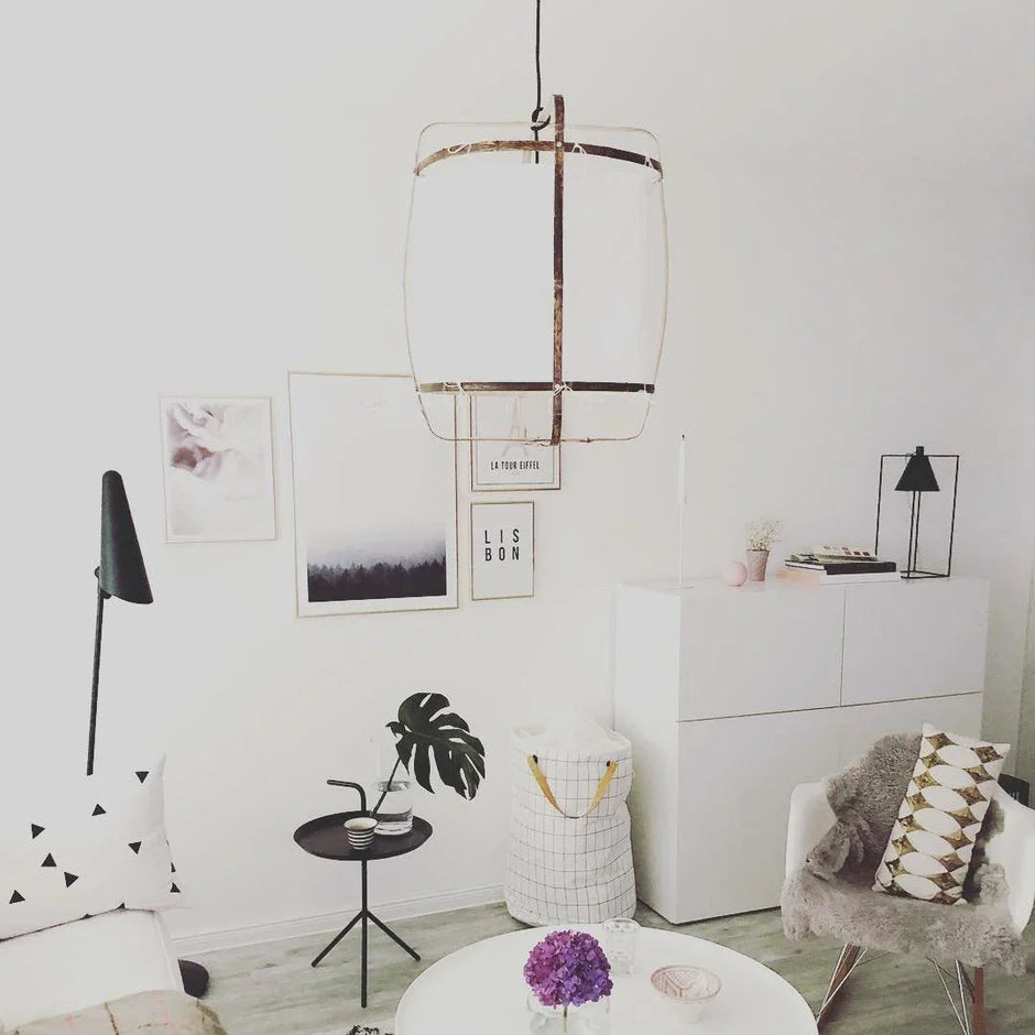 Elin Bohemian Bamboo Pendant Lamp