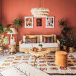 Fiore Boho Handmade Tassel Pendant Lamp