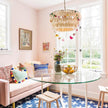 Fiore Boho Handmade Tassel Pendant Lamp