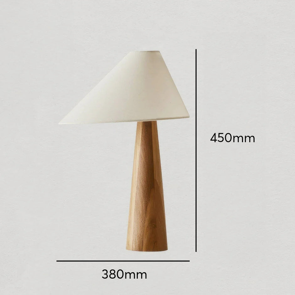 Bonfilia Wood Table Lamp