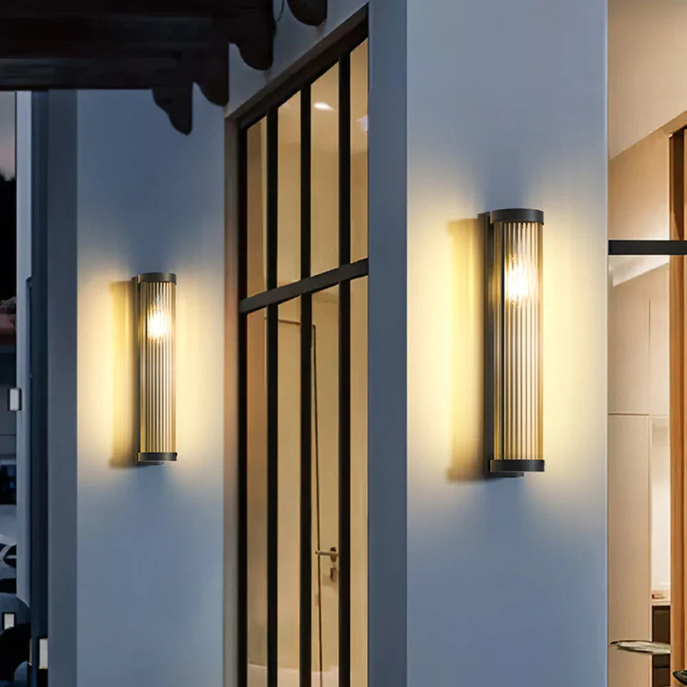 Amalia Solar LED Outdoor Wall Lamp