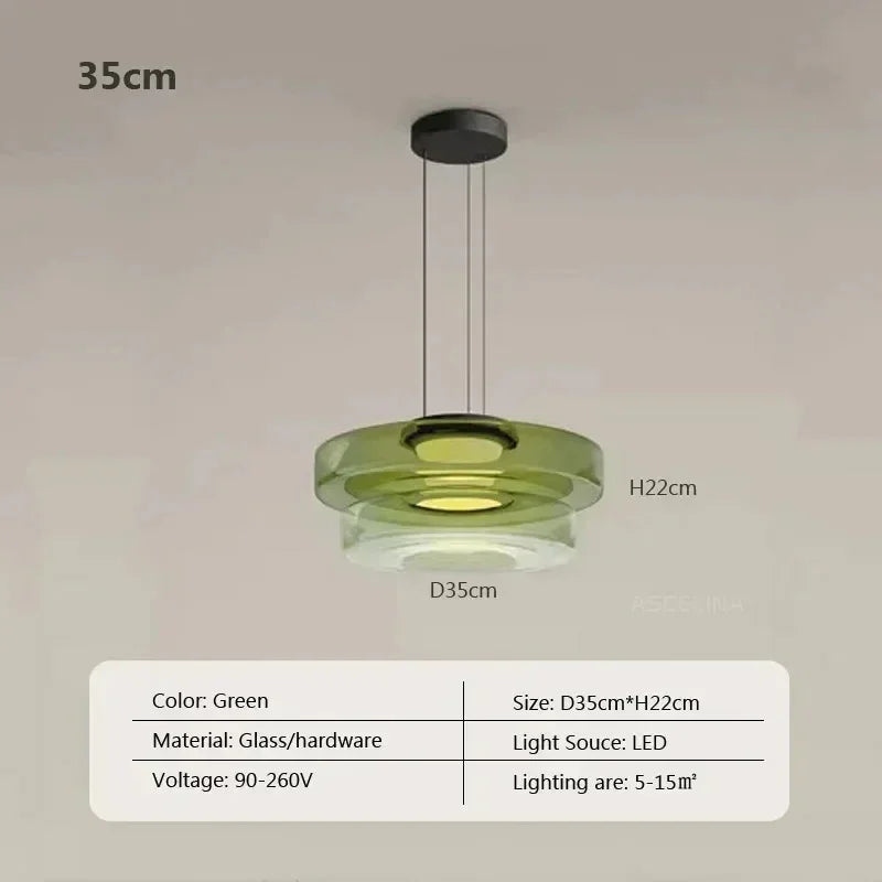 Waverley Glass Pendant Light