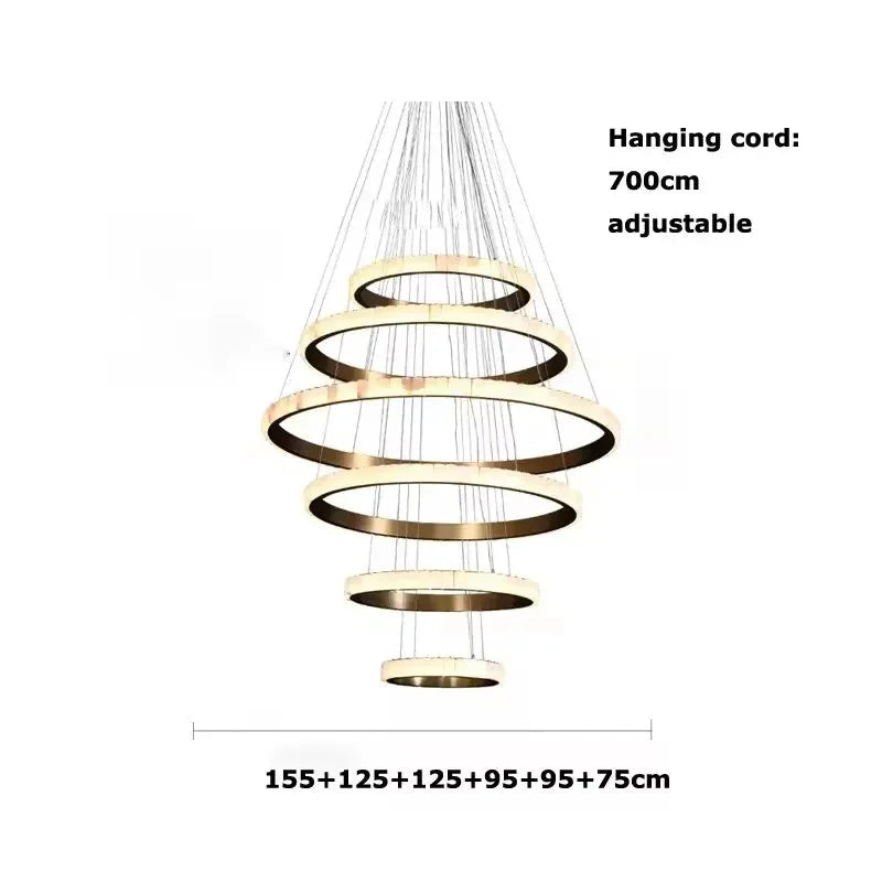 Capri Marble Chandelier