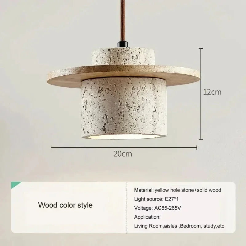 Julianna Travertine Pendant Lamp