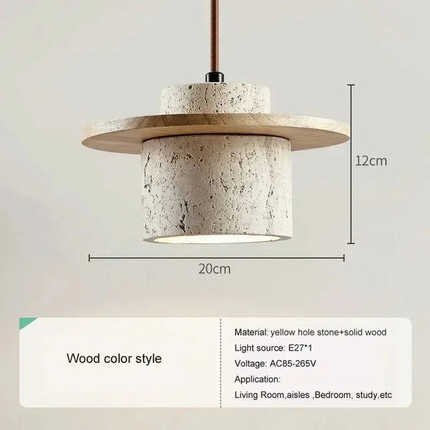 Julianna Travertine Pendant Lamp