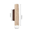 Travertine Wall Lamp