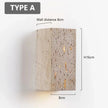 Vadalie Travertine Wall Lamp