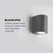 Adamaris Cement Outdoor Wall Lamp