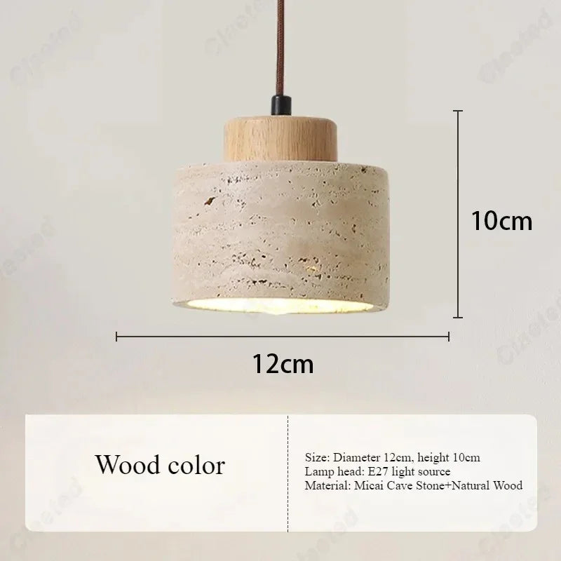 Janette Travertine Pendant Lamp