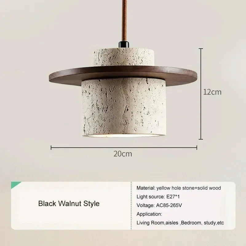 Julianna Travertine Pendant Lamp