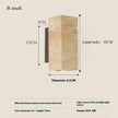 Tomoshibi Travertine Wall Lamp