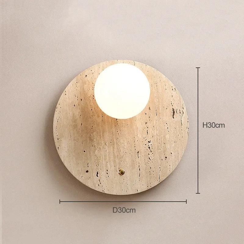 Manelli Travertine Wall Lamp