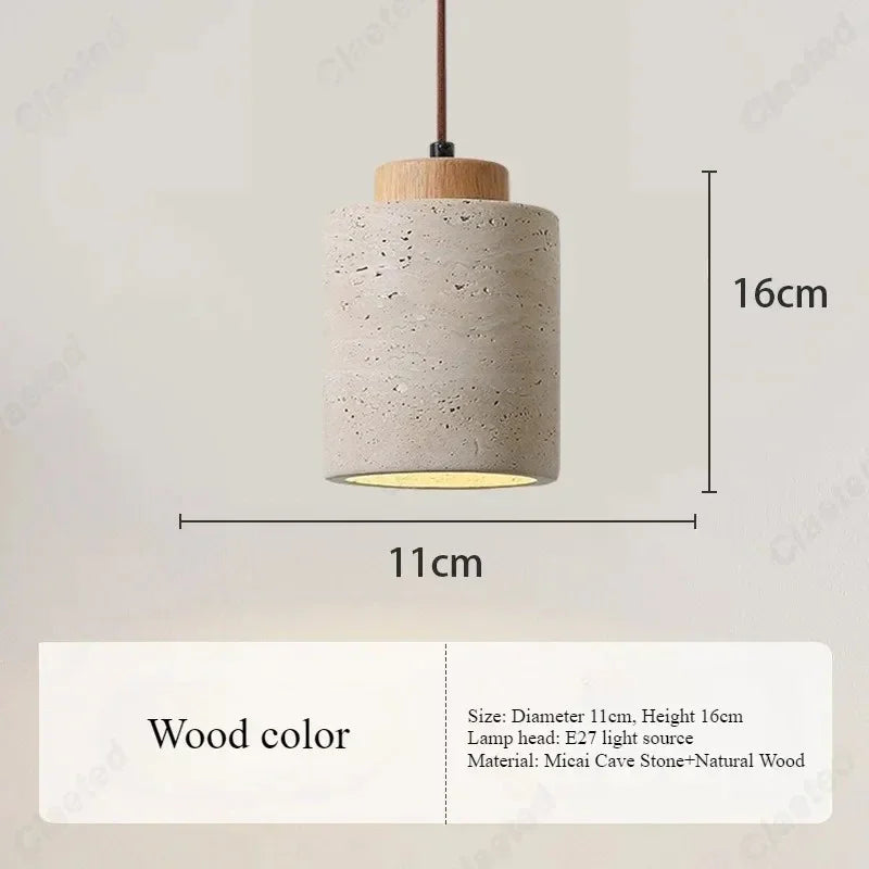 Janette Travertine Pendant Lamp