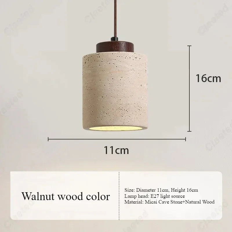 Janette Travertine Pendant Lamp