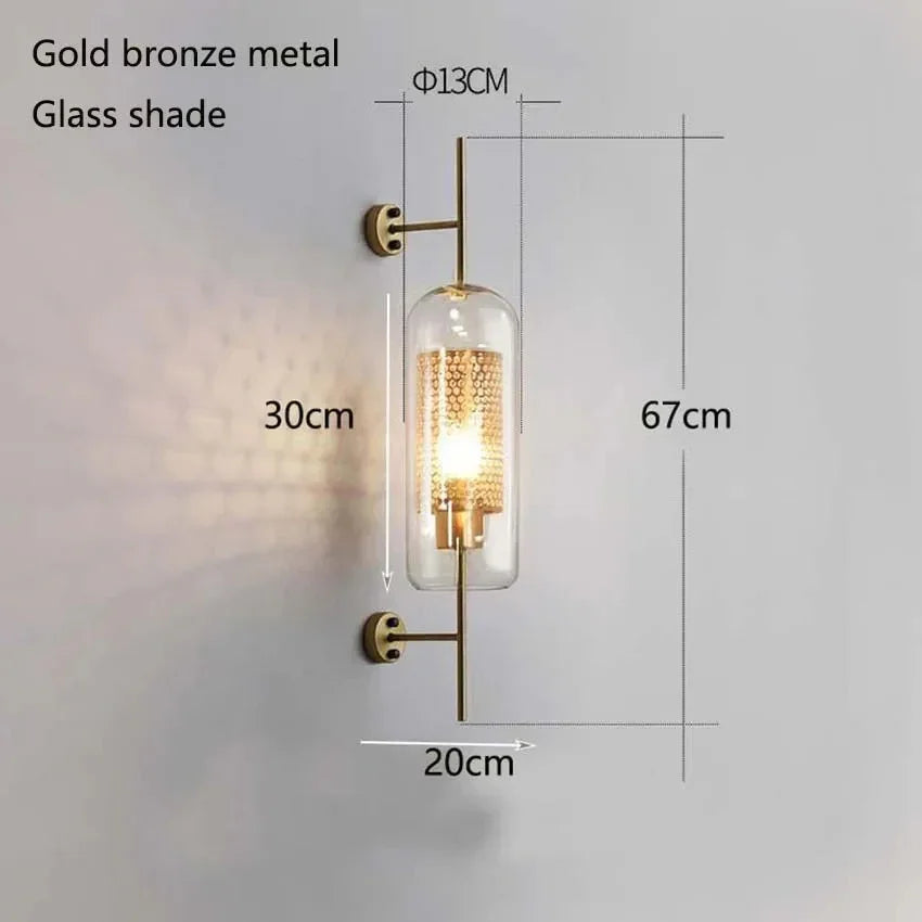 Ellis Glass Wall Lamp
