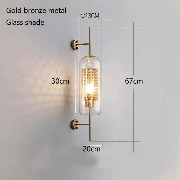 Ellis Glass Wall Lamp